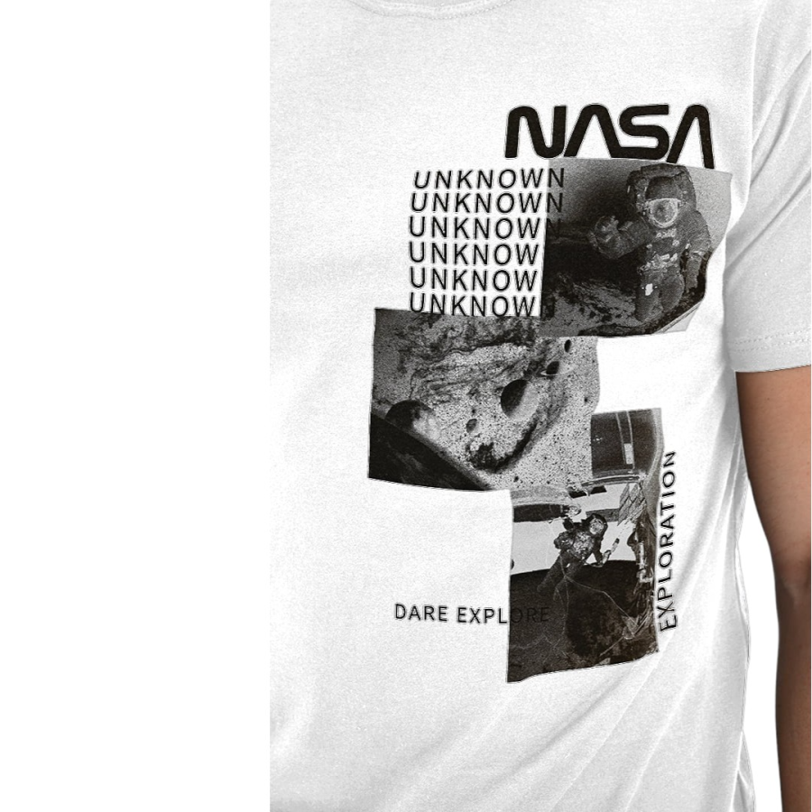 Μπλούζα μακό λαιμόκοψη και στάμπα #1336NASA6 - Image 17