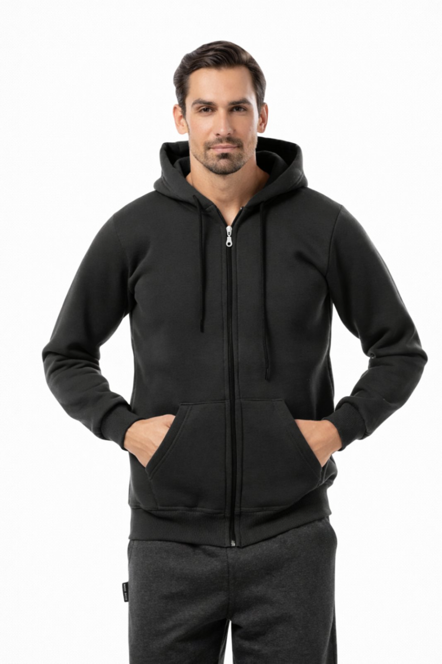 Ζακέτα unisex με κουκούλα #B002