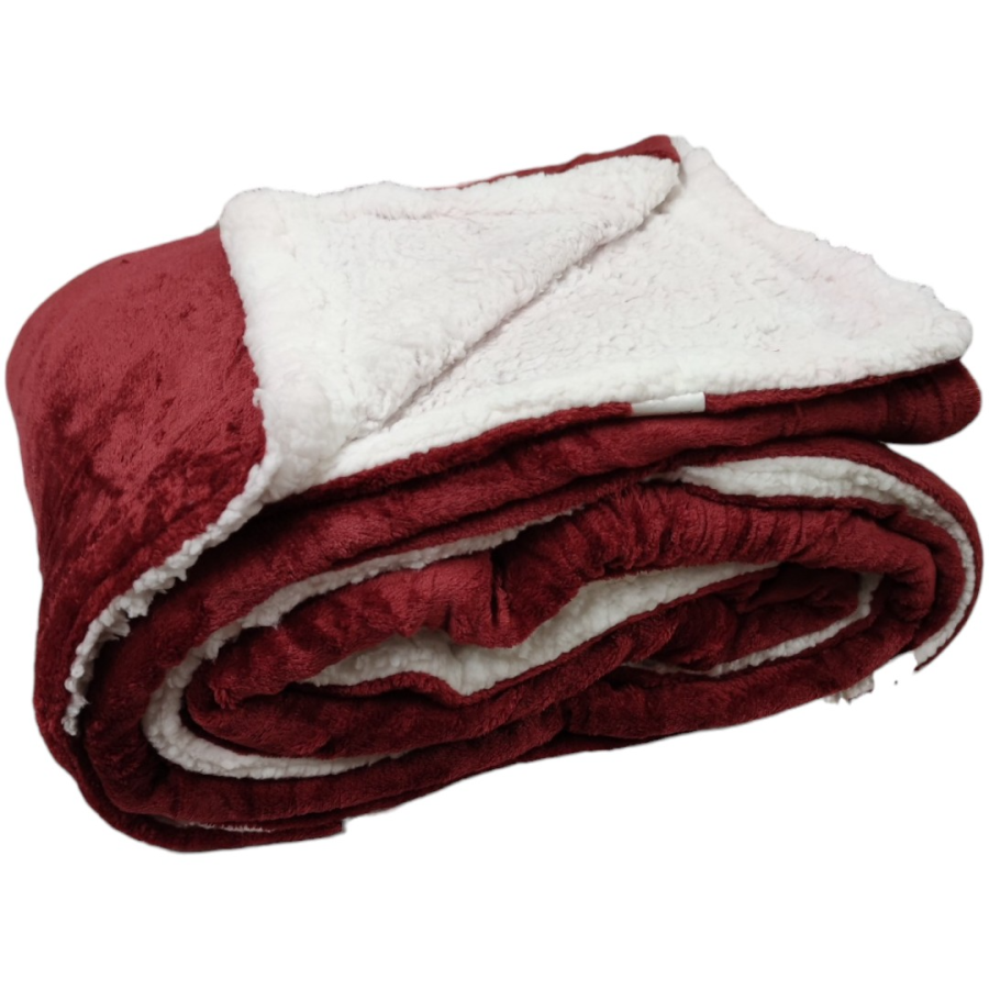Κουβέρτα προβατάκι Flannel Sherpa #B220 - Image 6