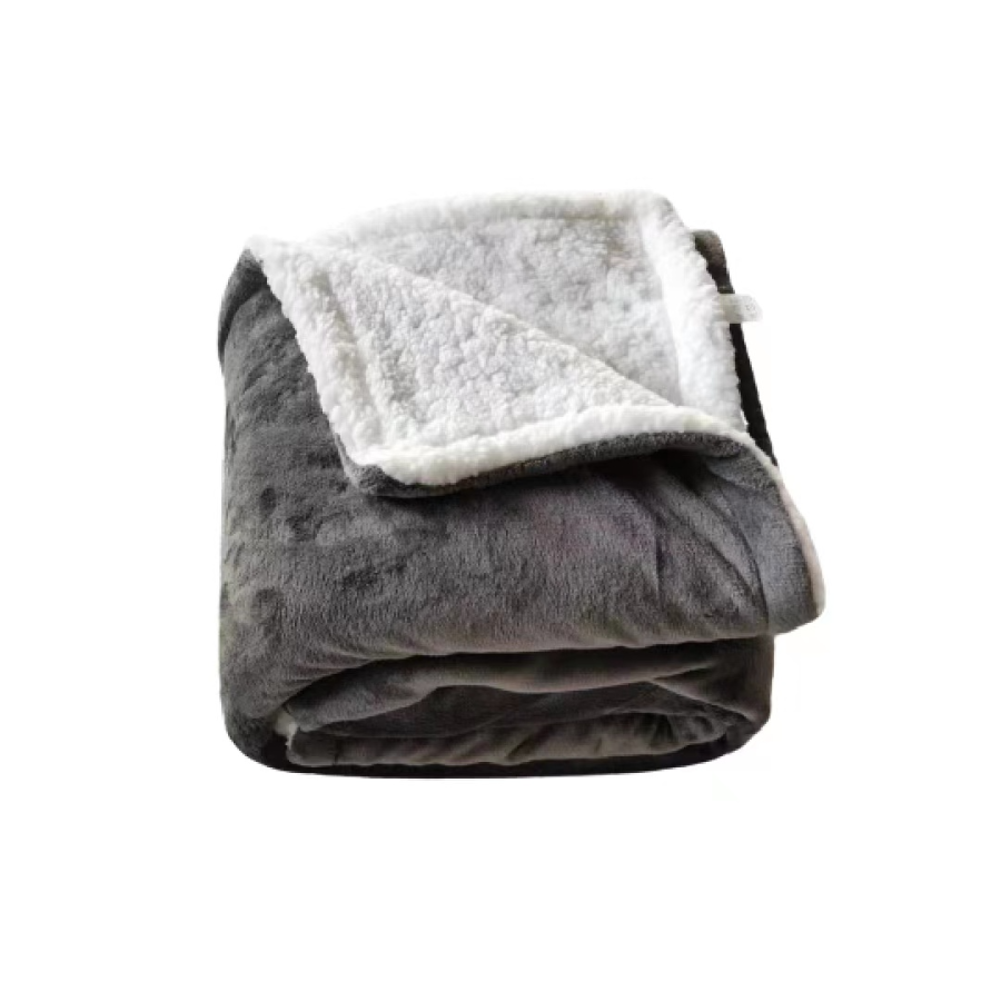 Κουβέρτα προβατάκι Flannel Sherpa #B220 - Image 2