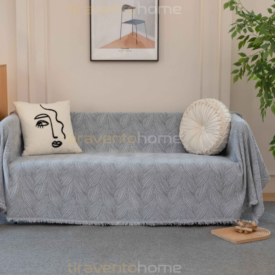 Ριχτάρι Chenille Με Κρόσια #C1 - Image 2