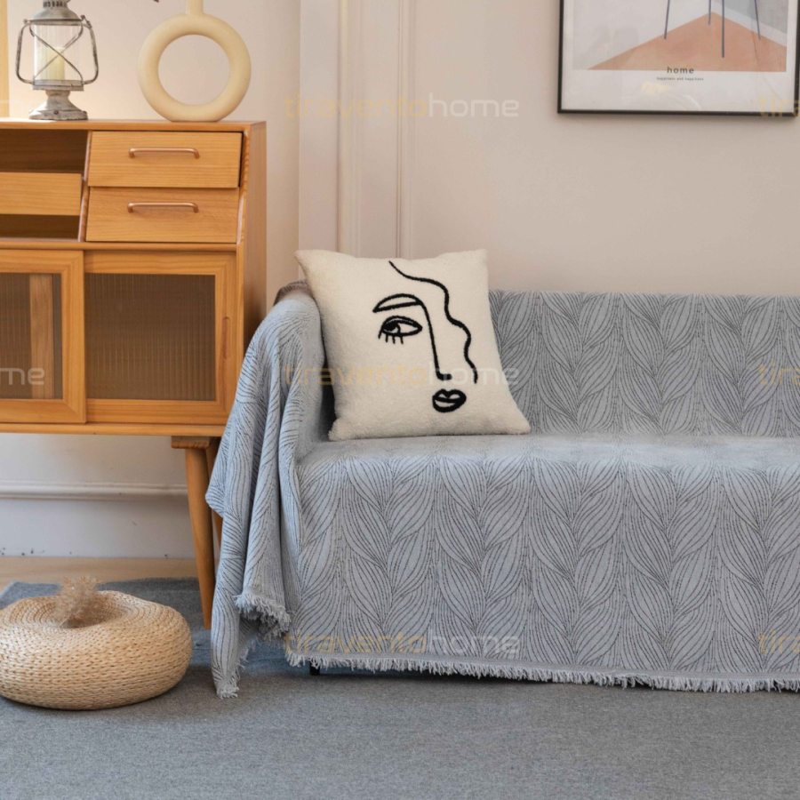 Ριχτάρι Chenille Με Κρόσια #C1 - Image 4