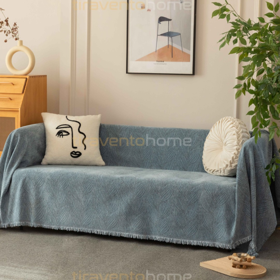 Ριχτάρι Chenille Με Κρόσια #C1 - Image 29