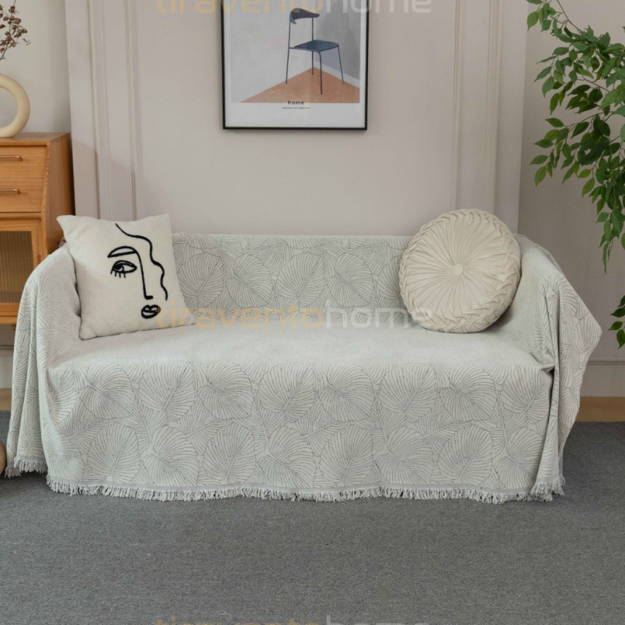 Ριχτάρι Chenille Με Κρόσια #C11 - Image 2