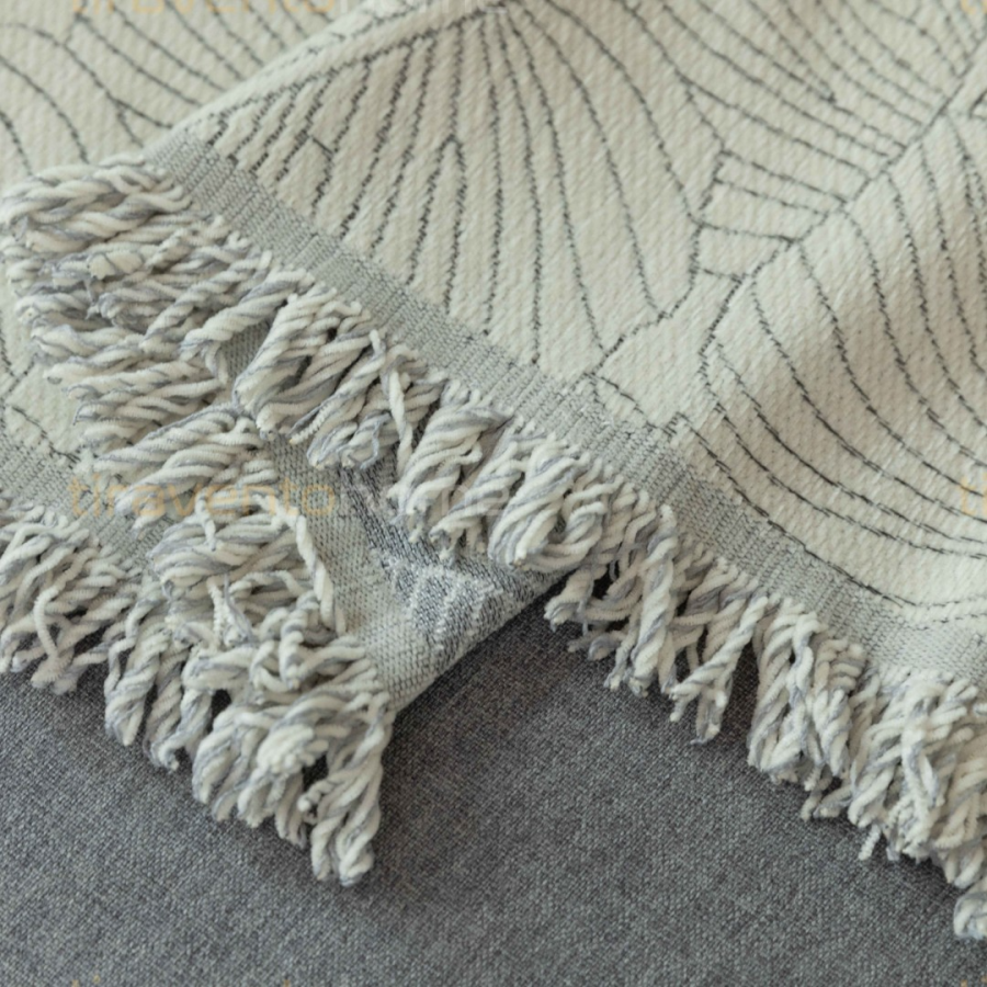 Ριχτάρι Chenille Με Κρόσια #C11 - Image 7