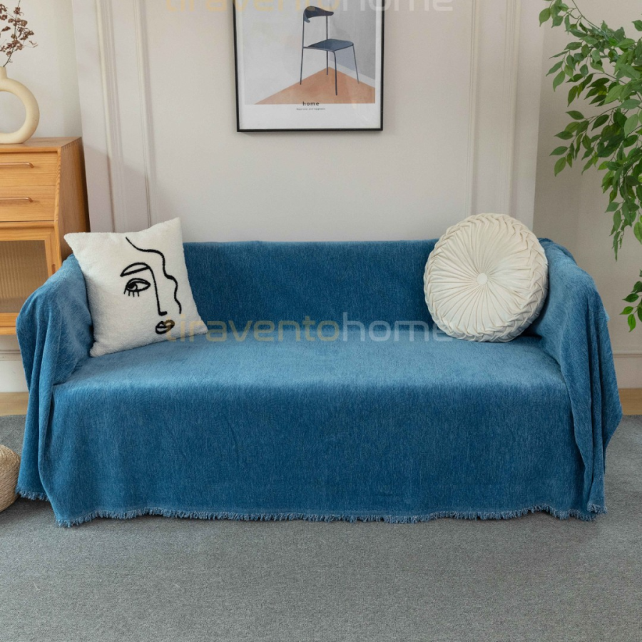 Ριχτάρι Chenille Με Κρόσια #C11 - Image 9