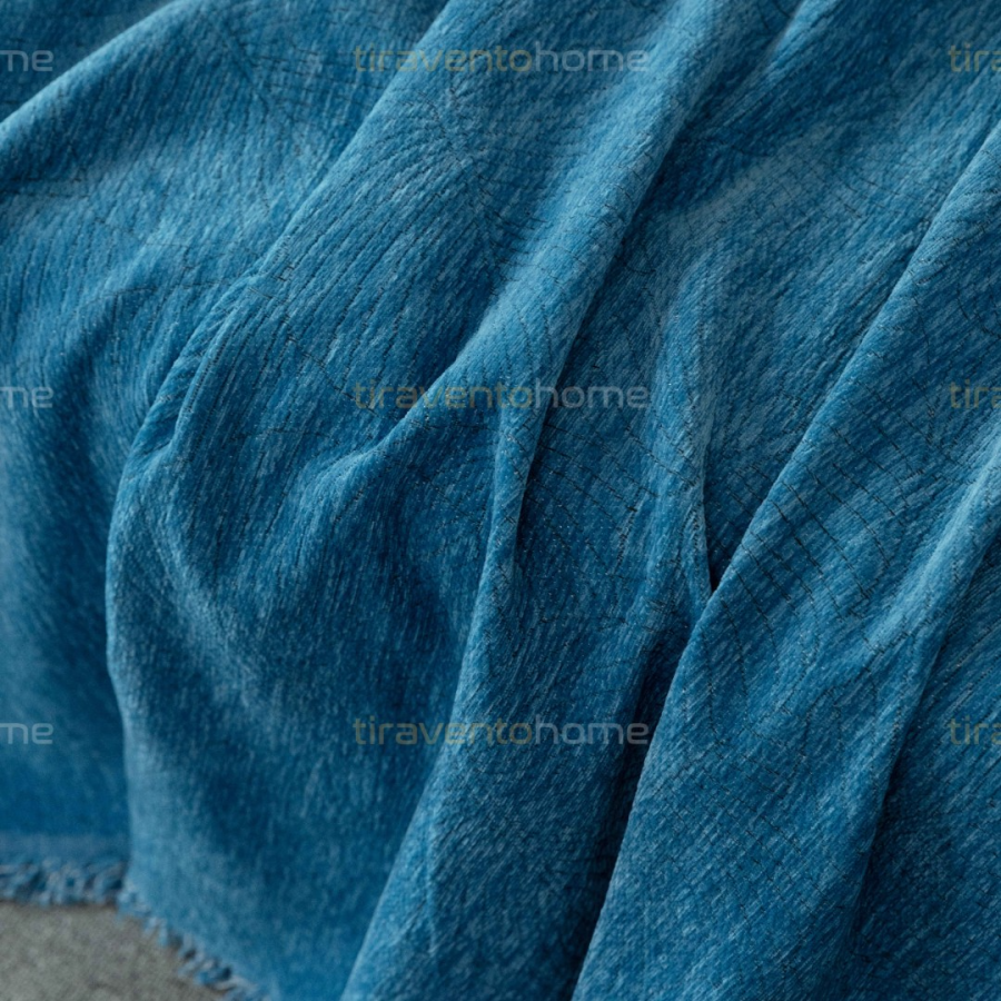 Ριχτάρι Chenille Με Κρόσια #C11 - Image 13