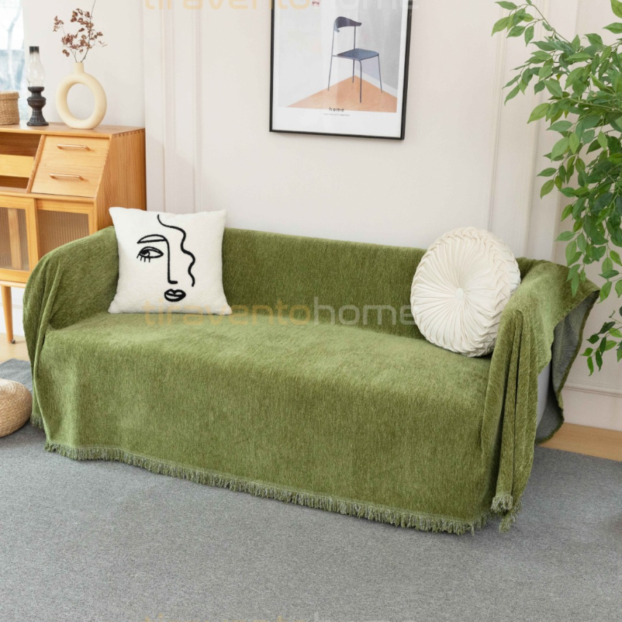 Ριχτάρι Chenille Με Κρόσια #C11 - Image 16