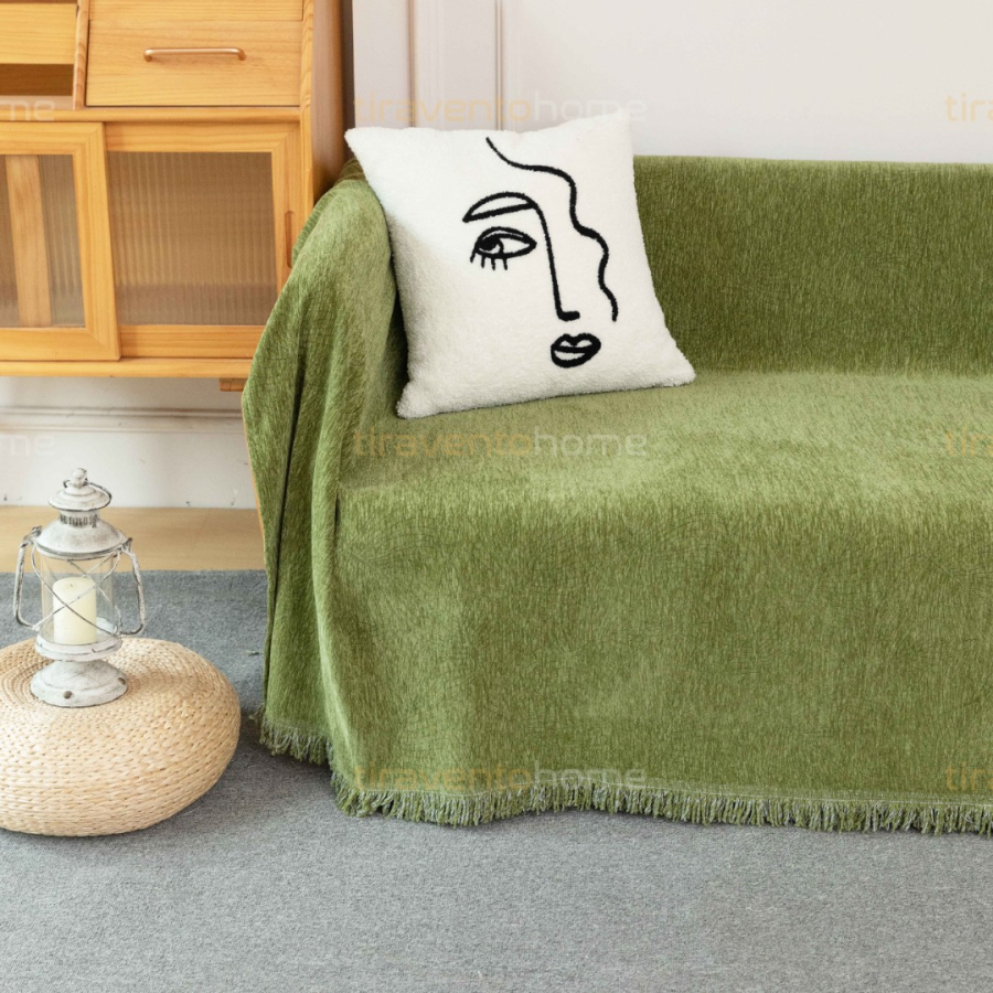 Ριχτάρι Chenille Με Κρόσια #C11 - Image 17
