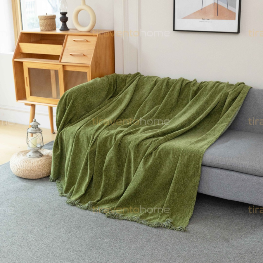 Ριχτάρι Chenille Με Κρόσια #C11 - Image 19