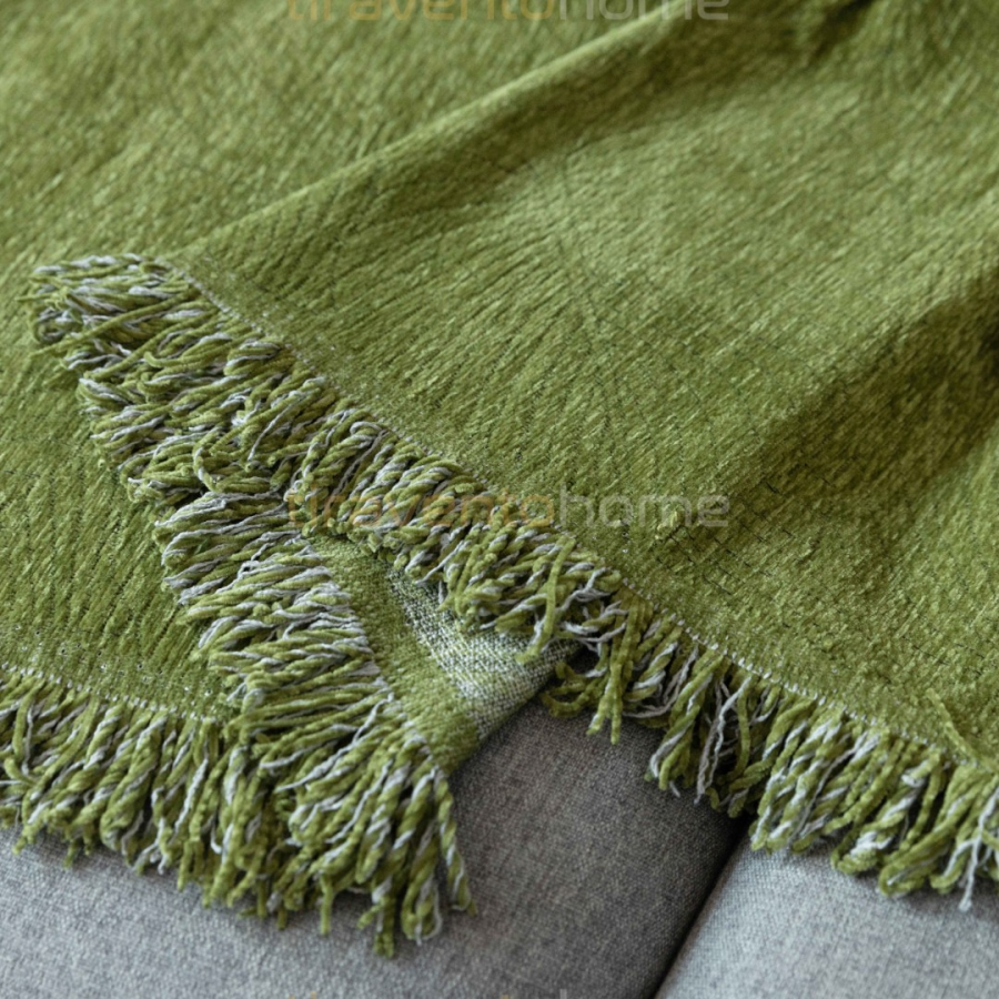 Ριχτάρι Chenille Με Κρόσια #C11 - Image 21