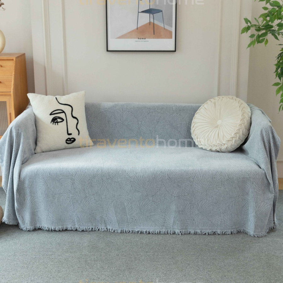 Ριχτάρι Chenille Με Κρόσια #C11 - Image 23
