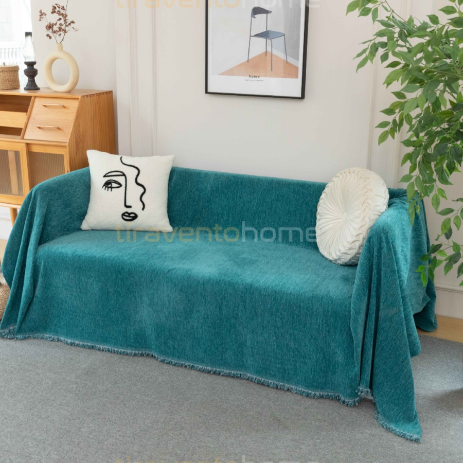 Ριχτάρι Chenille Με Κρόσια #C11 - Image 31