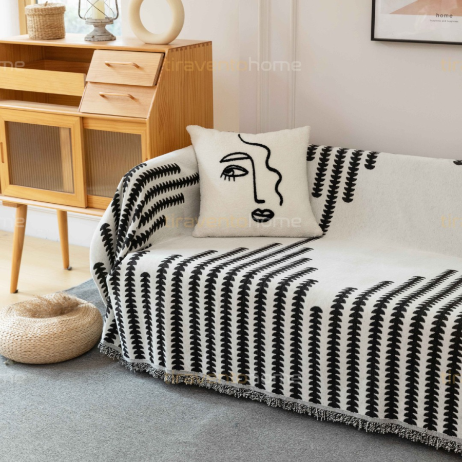 Ριχτάρι Chenille Με Κρόσια #C4 - Image 4
