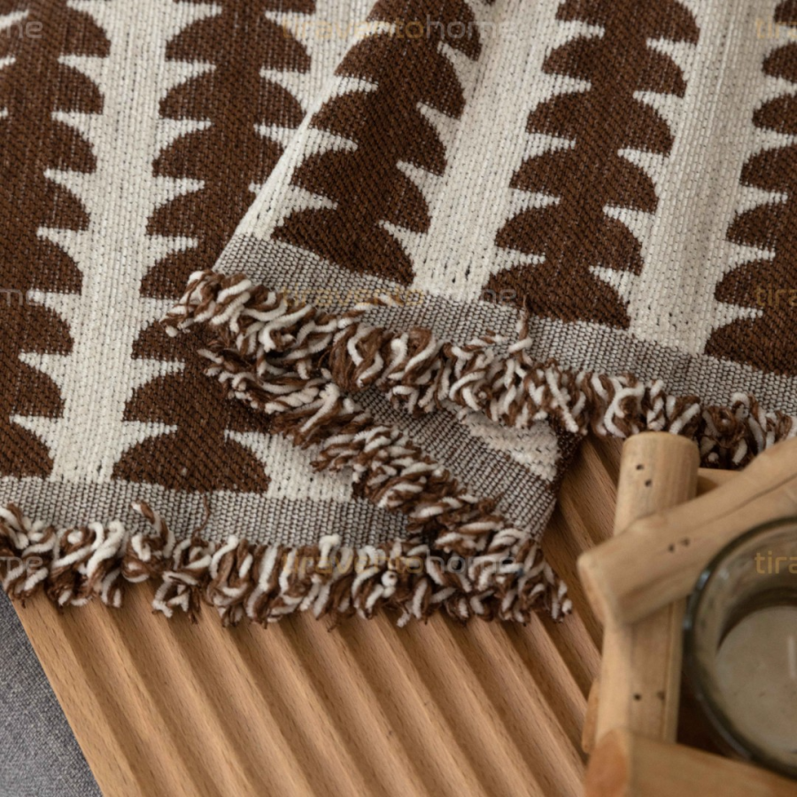 Ριχτάρι Chenille Με Κρόσια #C4 - Image 15