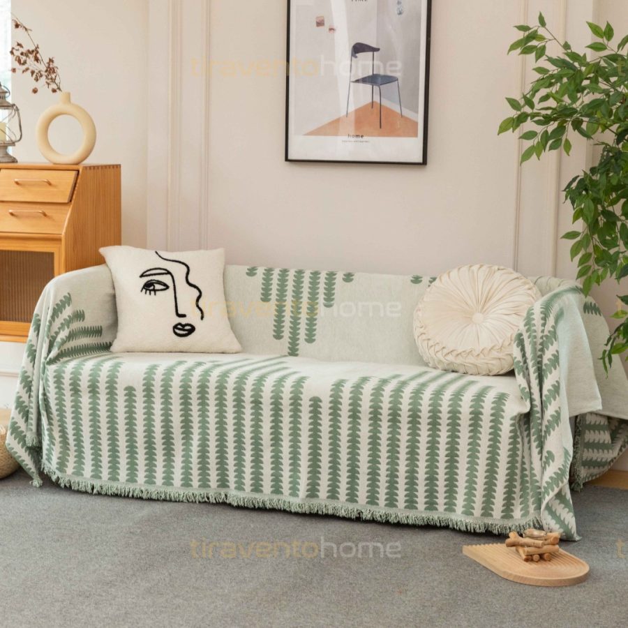 Ριχτάρι Chenille Με Κρόσια #C4 - Image 17