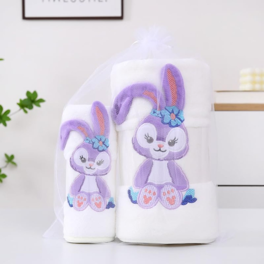 Μαλακή παιδική πετσέτα Rabbit Patch 3τμχ #KT3 - Image 4