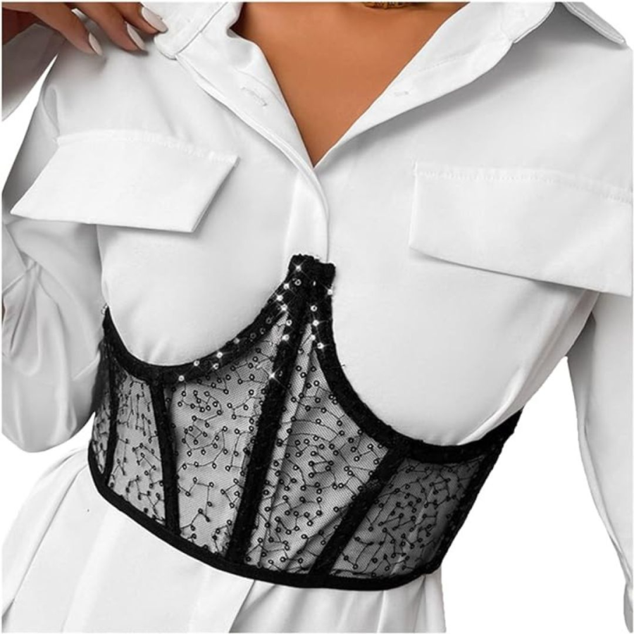 Γυναικεία Ζώνη Διαφανής Underbust #N050 - Image 4