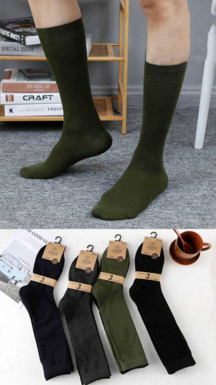 Βαμβακερές κάλτσες 3pair #SL2195
