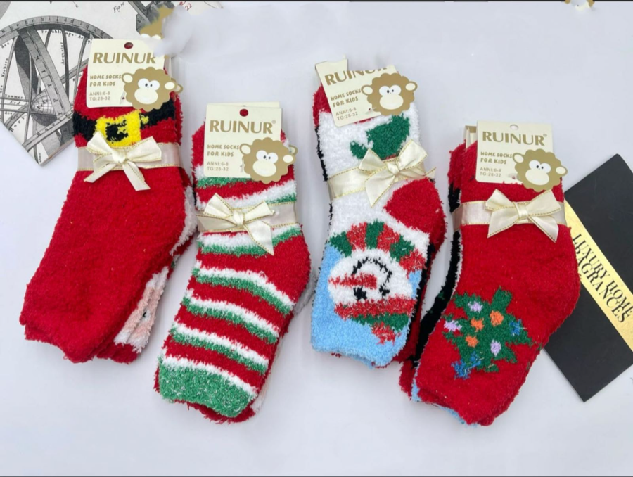 Home socks for kids 3pcs #Z1165 - Image 2