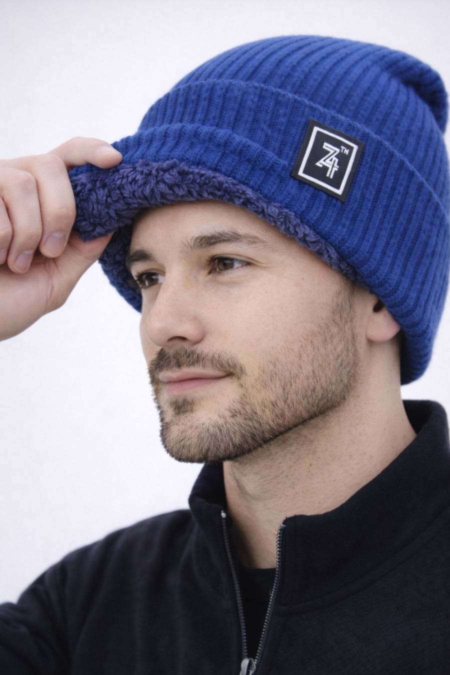 Knitted hat #7533 - Image 5