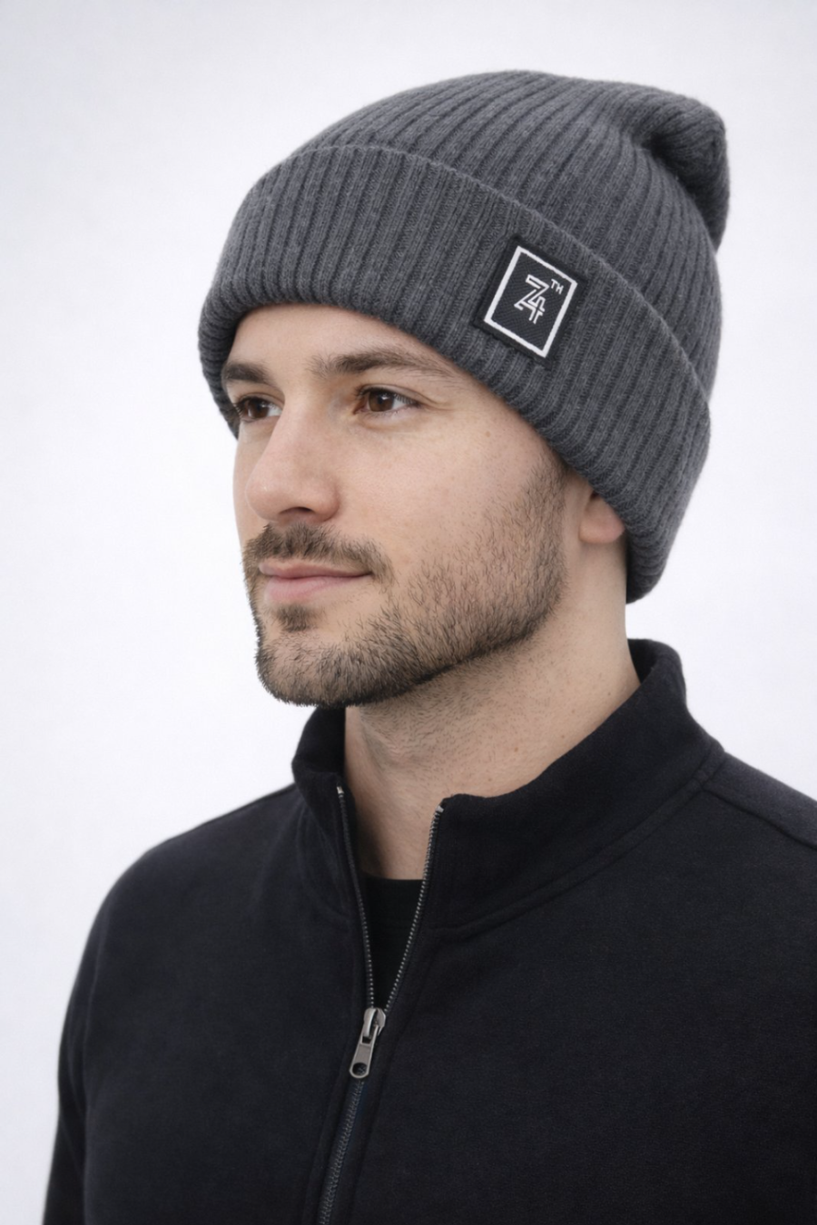 Knitted hat #7533 - Image 6