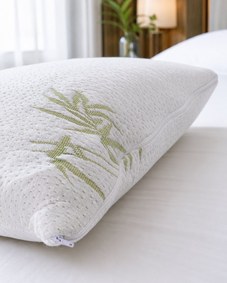 Bamboo Memory Foam Pillow 40x60cm – Premium Orthopedic Support #P2159 - Image 3