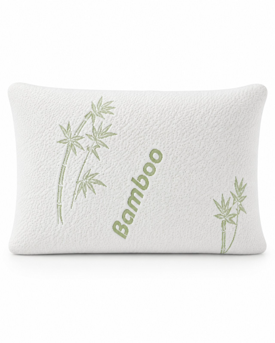 Bamboo Memory Foam Pillow 40x60cm – Premium Orthopedic Support #P2159 - Image 4