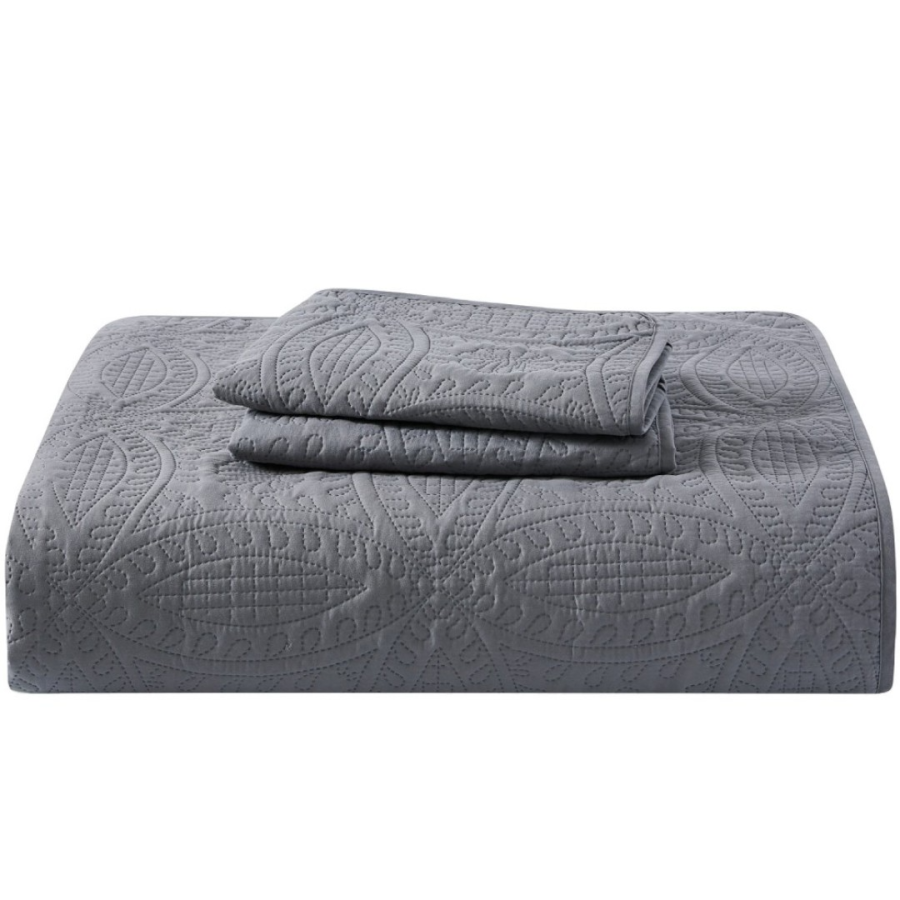 Σετ κουβερλί πολυτελείας βαμβακερό 220x240cm-Υπέρδιπλο #BSC220 - Image 17